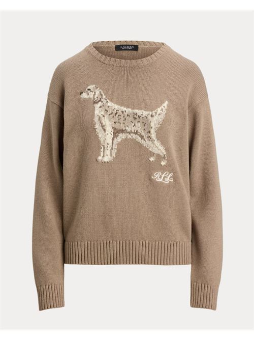 RIEDNEE-LONG SLEEVE-PULLOVER LAUREN RALPH LAUREN | 200979654001ADIRONDACK HEATHER MULTI